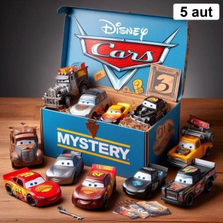 Disney Pixar Cars (Auta) - 5 aut - Mystery box (náhodný výběr)