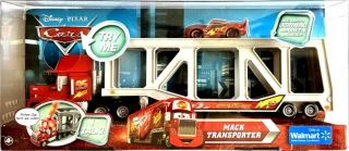 Cars (Auta) Mack Transporter talking (mluvící) + Bug Mouth Lightning McQueen