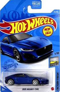HOT WHEELS - 2020 Jaguar F-Type Blue (F5)