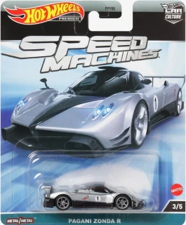 Hot Wheels Premium - Pagani Zonda R Silver (D)