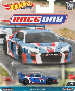 Hot Wheels Premium - Audi R8 LMS Blue (D)